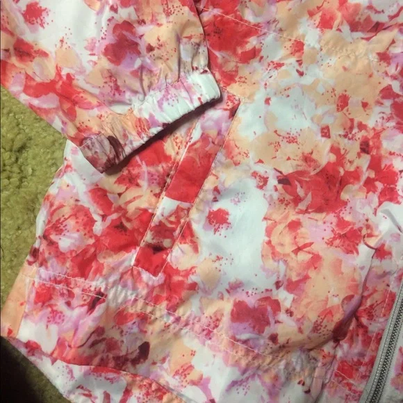 Zara Girls Floral Windbreaker